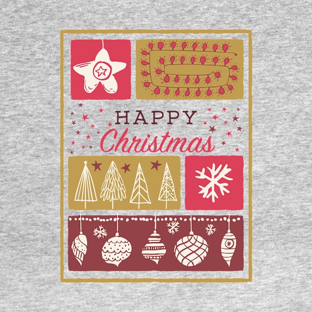 Fun Christmas Card Design by SWON Design